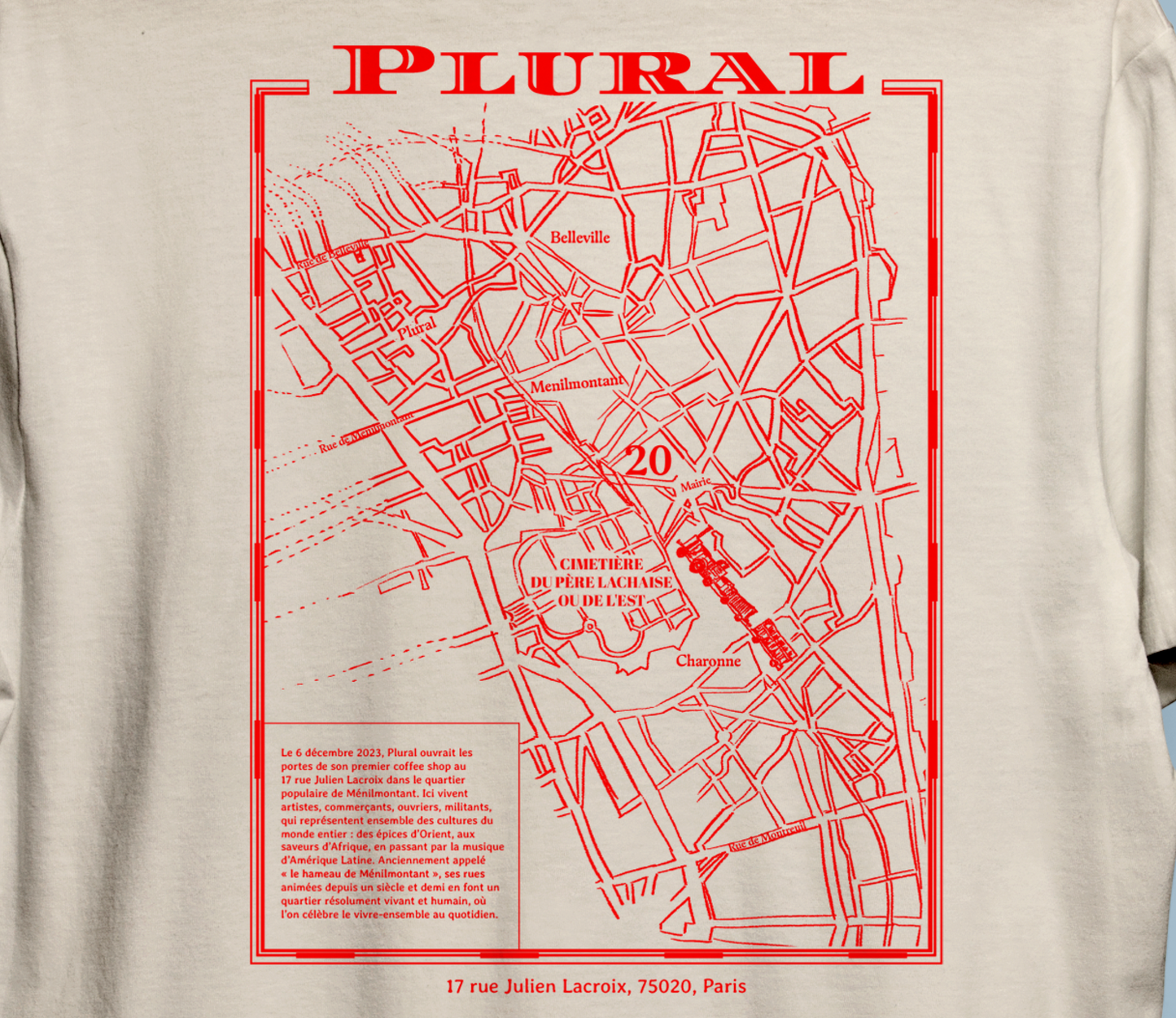 T-shirt Plural Menilmontant