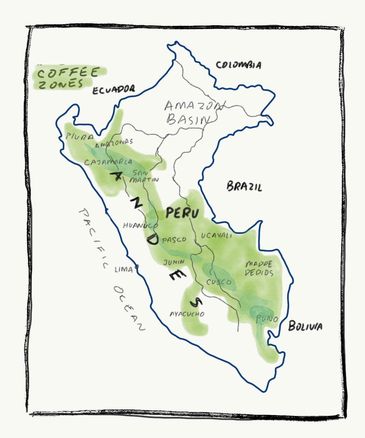 Pérou - Junin - Espresso lavé