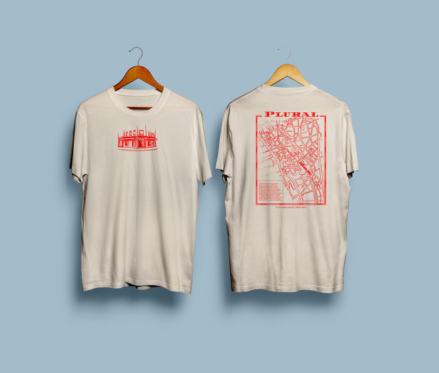 T-shirt Plural Menilmontant